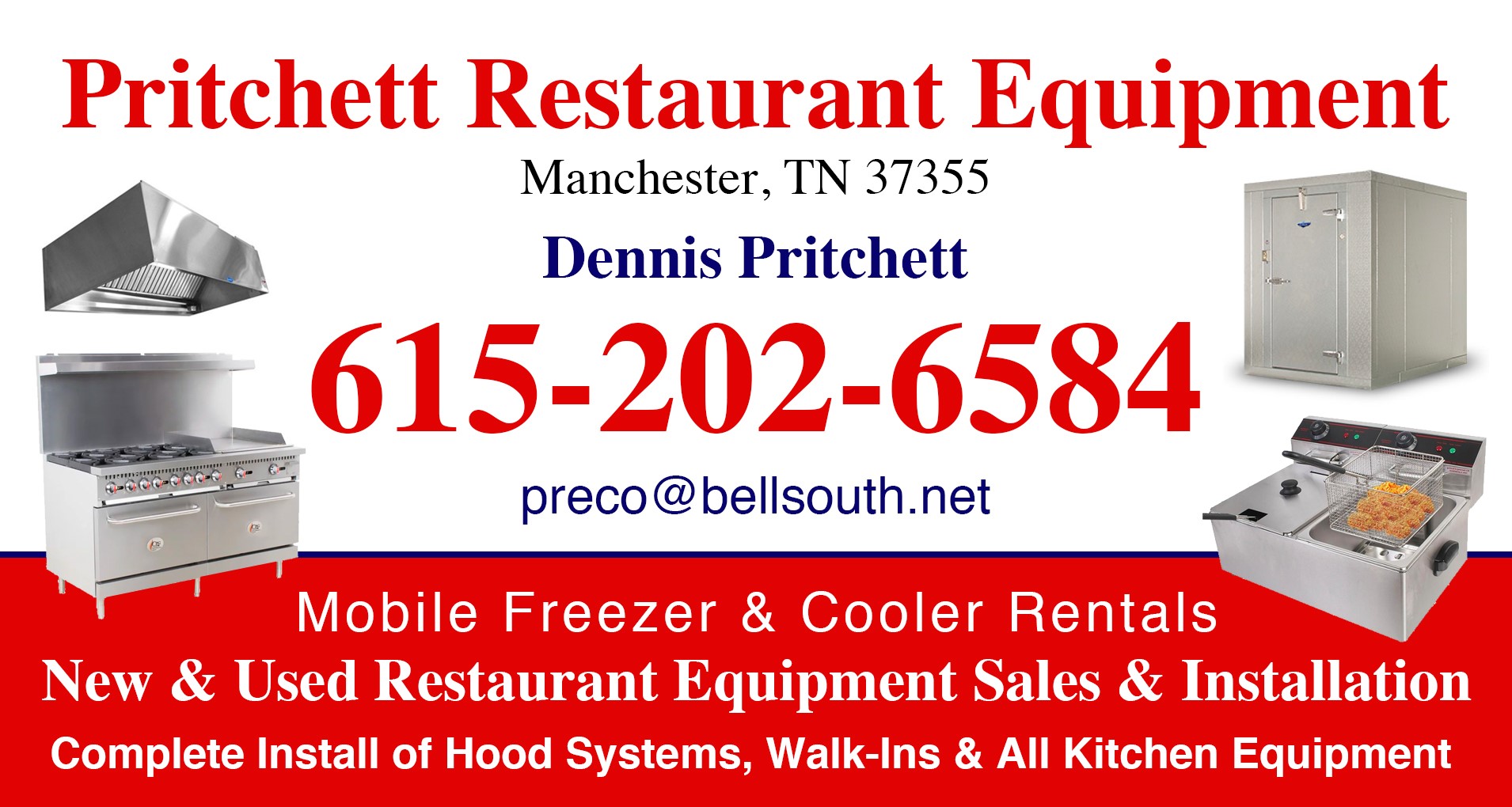 Pritchett Restaurant Equipment